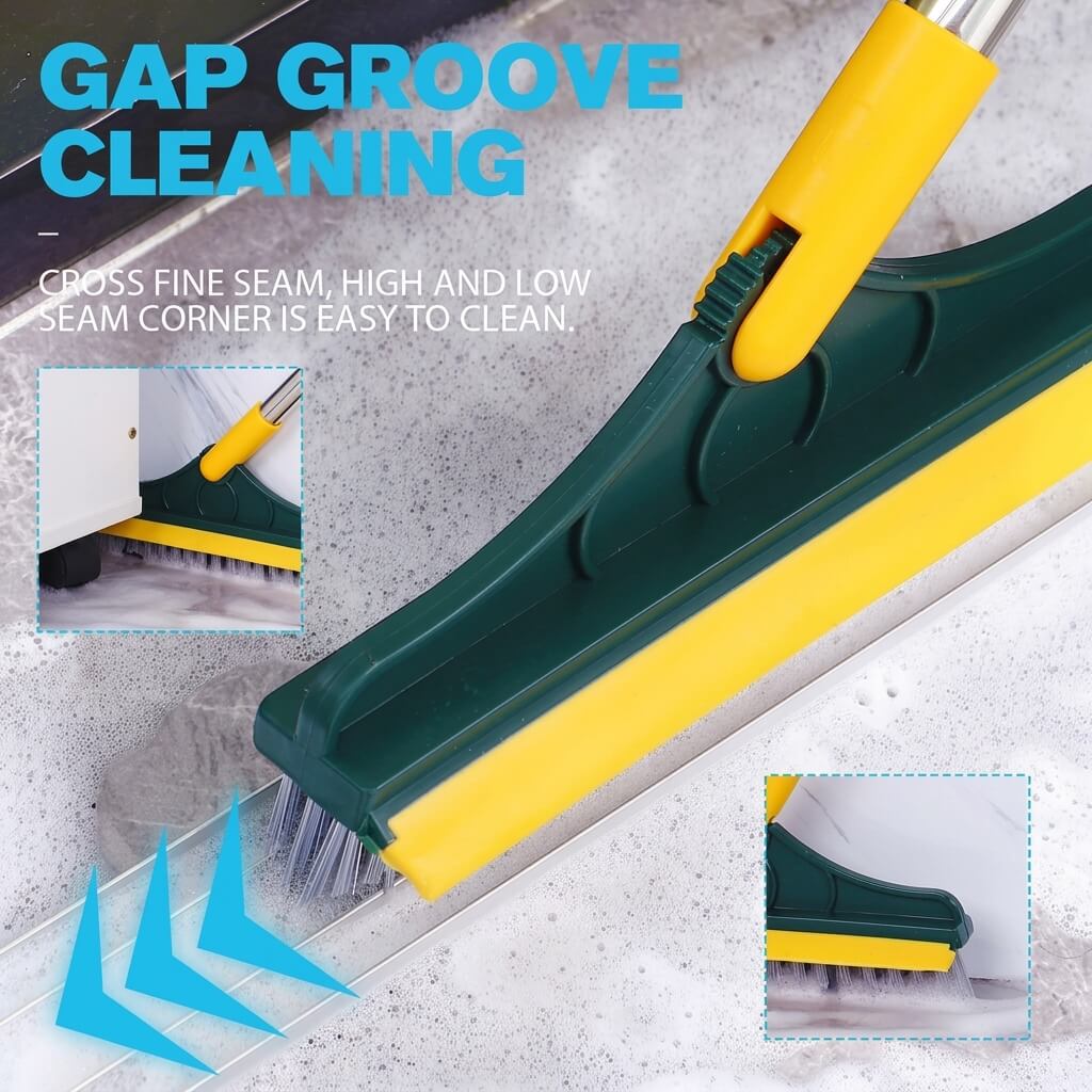 2-in-1 Rotating Floor Cleaning Brush – Multipurpose Scrubber - Homigo