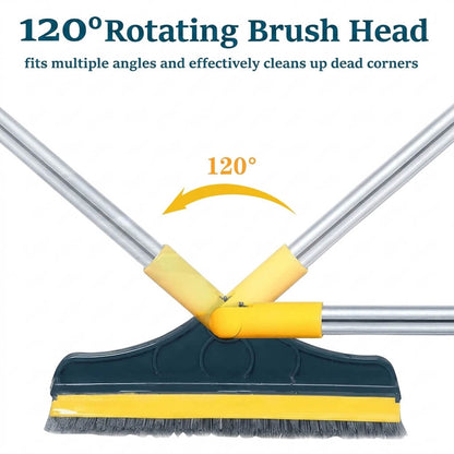 2-in-1 Rotating Floor Cleaning Brush – Multipurpose Scrubber - Homigo