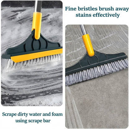 2-in-1 Rotating Floor Cleaning Brush – Multipurpose Scrubber - Homigo