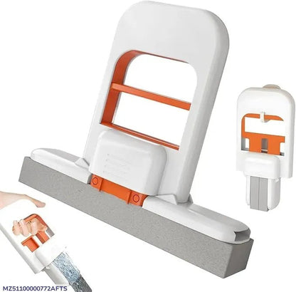 Mini Mop with Water Absorbent Sponge White 24.8x15cm - Homigo