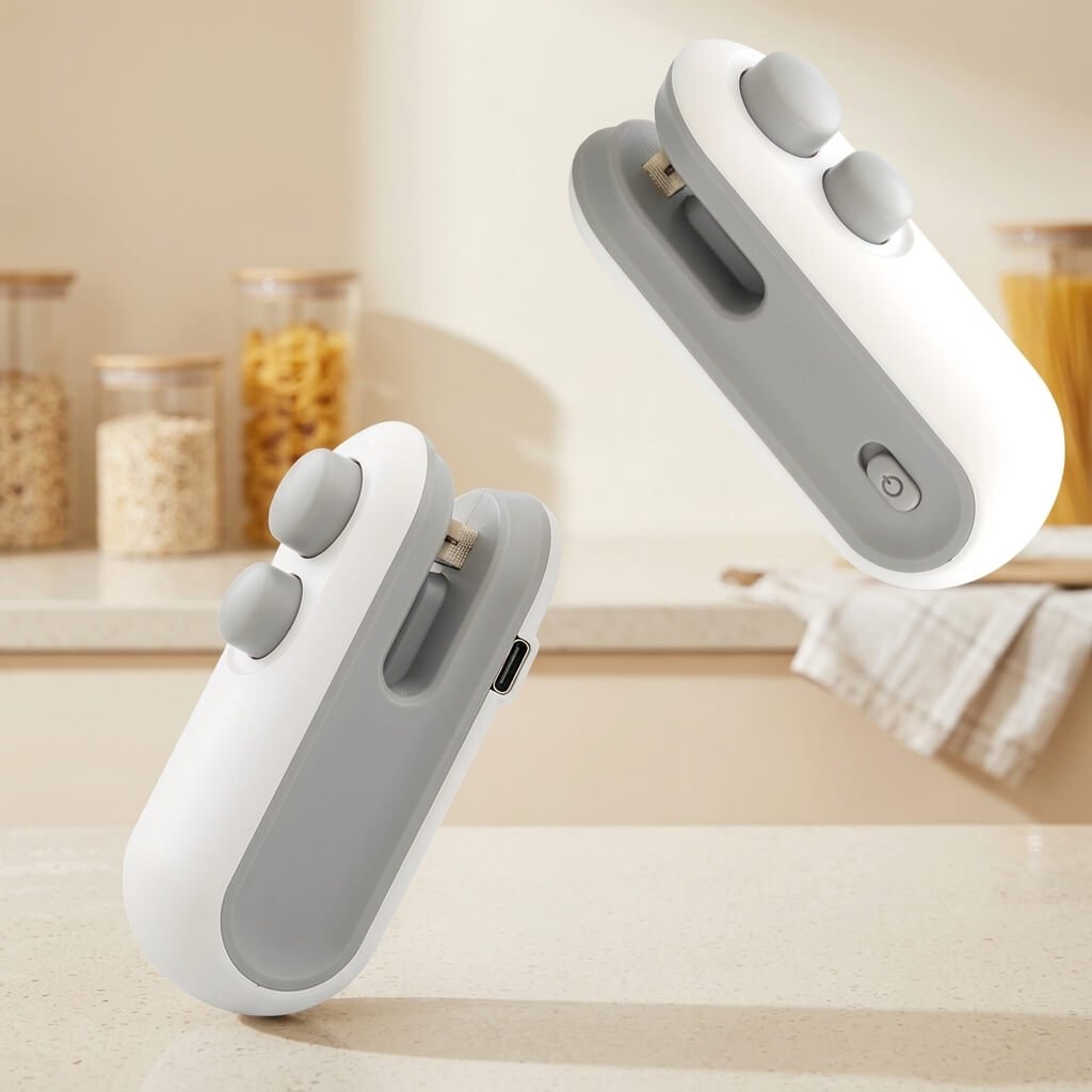 Portable Mini Bag Sealing Machine – Rechargeable Heat Sealer - Homigo