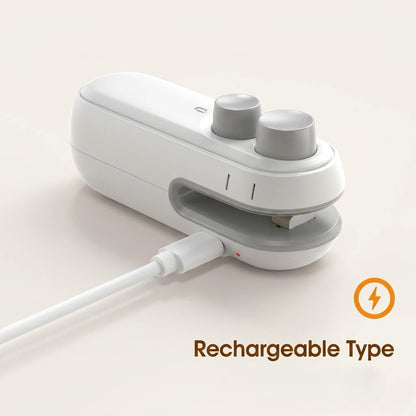 Portable Mini Bag Sealing Machine – Rechargeable Heat Sealer - Homigo