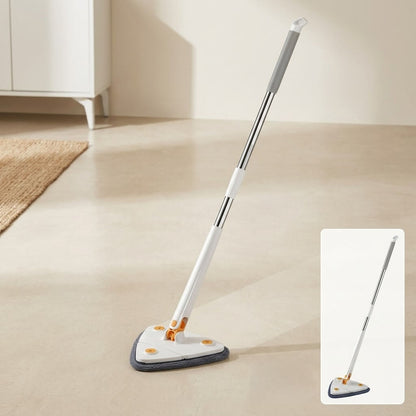 Triangle Microfiber Floor Mop – Self-Wringing Cleaning Mop - Homigo